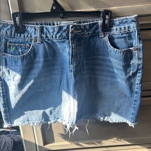 Aeropostale Blue Denim Skirt